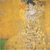 Gustav Klimt - Portret van Adele Bloch-Bauer I Sticker (Voorkant)