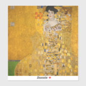 Gustav Klimt - Portret van Adele Bloch-Bauer I Sticker (Vel)
