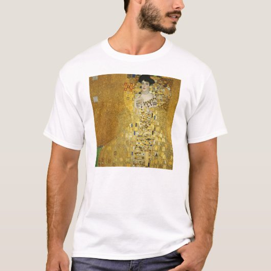 Gustav Klimt-Portret van Adele Bloch-Bauer I T-shirt (Voorkant)