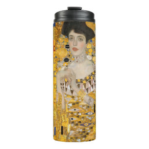 Gustav Klimt - Portret van Adele Bloch-Bauer I Thermosbeker