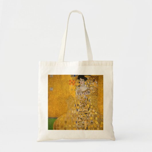 Gustav Klimt - Portret van Adele Bloch-Bauer I Tote Bag (Voorkant)