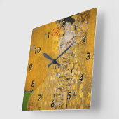 Gustav Klimt - Portret van Adele Bloch-Bauer I Vierkante Klok (Hoek)