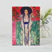 Gustav Klimt Portret van Adele Bloch-Bauer II Aankondiging (Staand voorkant)