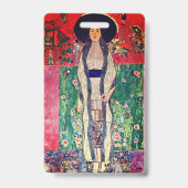 Gustav Klimt Portret van Adele Bloch-Bauer II Badge (Achterkant)