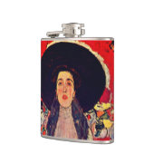 Gustav Klimt Portret van Adele Bloch-Bauer II Heupfles (Links)