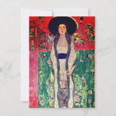 Gustav Klimt Portret van Adele Bloch-Bauer II Kaart (Voorkant)