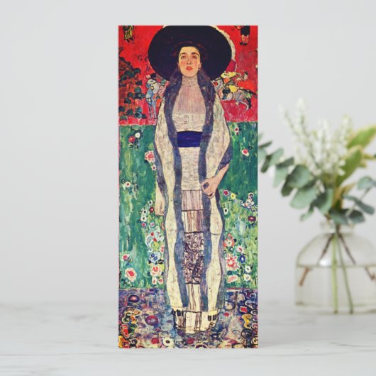 Gustav Klimt Portret van Adele Bloch-Bauer II Kaart (Staand voorkant)