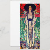 Gustav Klimt Portret van Adele Bloch-Bauer II Kaart (Voorkant / Achterkant)