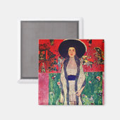 Gustav Klimt Portret van Adele Bloch-Bauer II Magneet (Voorkant / Achterkant)