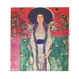 Gustav Klimt Portret van Adele Bloch-Bauer II Notitieblok