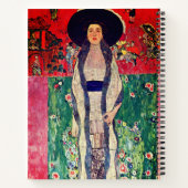 Gustav Klimt Portret van Adele Bloch-Bauer II Notitieboek (Achterkant)