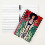 Gustav Klimt Portret van Adele Bloch-Bauer II Notitieboek (Binnen)