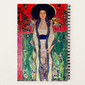 Gustav Klimt Portret van Adele Bloch-Bauer II Notitieboek (Achterkant)