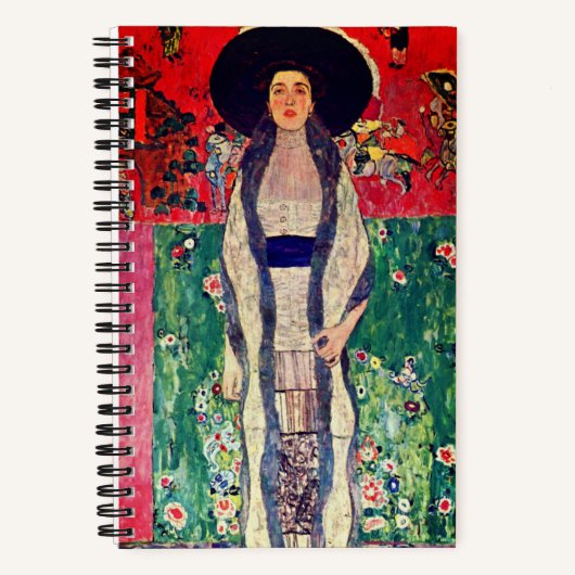 Gustav Klimt Portret van Adele Bloch-Bauer II Notitieboek (Voorkant)