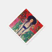 Gustav Klimt Portret van Adele Bloch-Bauer II Servet (Hoek)