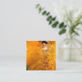 Gustav Klimt Portret van Adele Bloch Bauer Informatiekaartje (Staand voorkant)