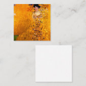 Gustav Klimt Portret van Adele Bloch Bauer Informatiekaartje (Voorkant / Achterkant)