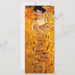 Gustav Klimt Portret van Adele Bloch Bauer Kaart