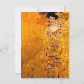 Gustav Klimt Portret van Adele Bloch Bauer Kaart (Voorkant)