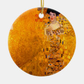 Gustav Klimt Portret van Adele Bloch Bauer Keramisch Ornament (Voorkant)