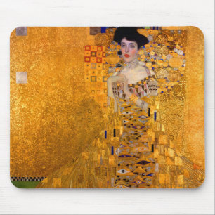 Gustav Klimt Portret van Adele Bloch Bauer Muismat