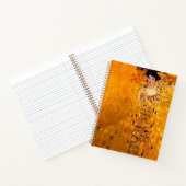 Gustav Klimt Portret van Adele Bloch Bauer Notitieboek (Binnen)
