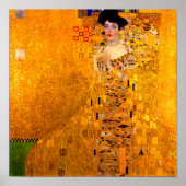 Gustav Klimt Portret van Adele Bloch Bauer Poster (Voorkant)