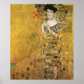 Gustav Klimt - portret van Adele Bloch Bauer Poster (Voorkant)