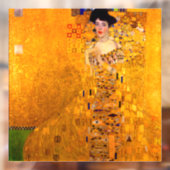 Gustav Klimt Portret van Adele Bloch Bauer Raamsticker (Vel 2)