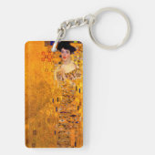 Gustav Klimt Portret van Adele Bloch Bauer Sleutelhanger (achterkant)