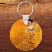 Gustav Klimt Portret van Adele Bloch Bauer Sleutelhanger (Voorkant)