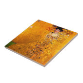 Gustav Klimt Portret van Adele Bloch Bauer Tegeltje (Zijkant)