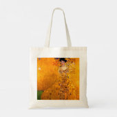 Gustav Klimt Portret van Adele Bloch Bauer Tote Bag (Achterkant)