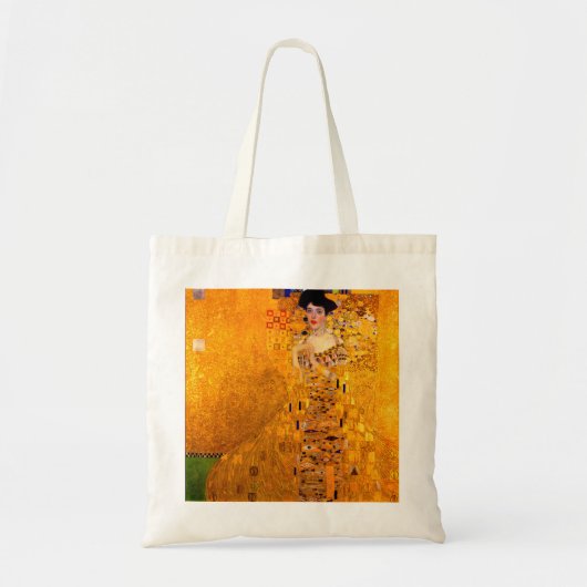 Gustav Klimt Portret van Adele Bloch Bauer Tote Bag (Voorkant)