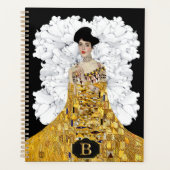 GUSTAV KLIMT-PORTRET VAN ADELE BLOCH MONOGRAMMEN PLANNER (Voorkant)