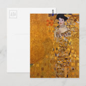 Gustav Klimt Portret van Adele GalleryHD Briefkaart (Voorkant / Achterkant)