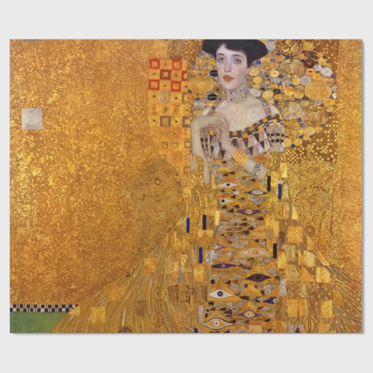 Gustav Klimt Portret van Adele GalleryHD Cadeaupapier (Vlak)