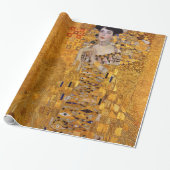Gustav Klimt Portret van Adele GalleryHD Cadeaupapier (Uitgerold)