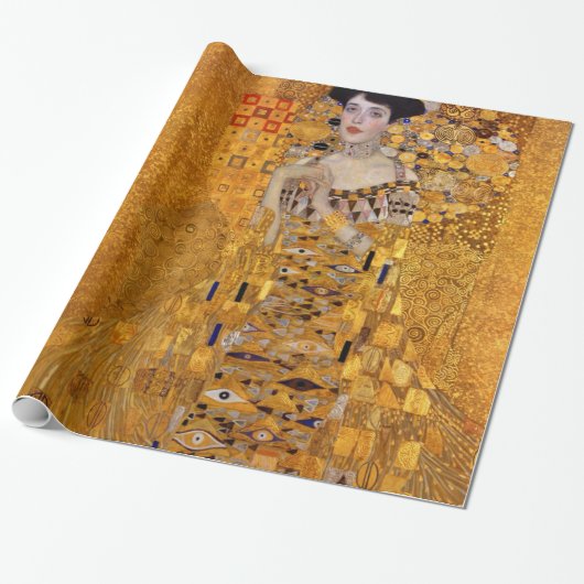 Gustav Klimt Portret van Adele GalleryHD  Cadeaupapier (Uitgerold)