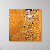 Gustav Klimt Portret van Adele GalleryHD Canvas Afdruk (Voorkant)