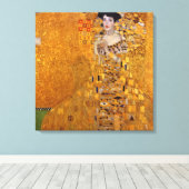 Gustav Klimt Portret van Adele GalleryHD Canvas Afdruk (Insitu (Houten vloer))