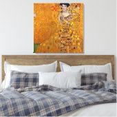 Gustav Klimt Portret van Adele GalleryHD Canvas Afdruk (Insitu (Slaapkamer))