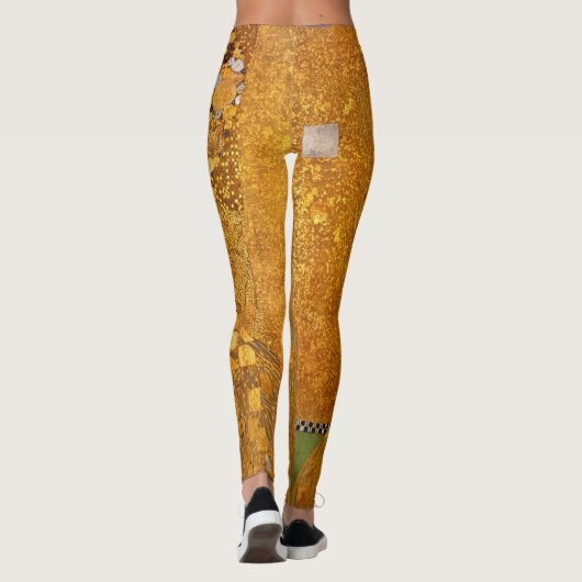 Gustav Klimt Portret van Adele GalleryHD  Leggings (Achterkant)