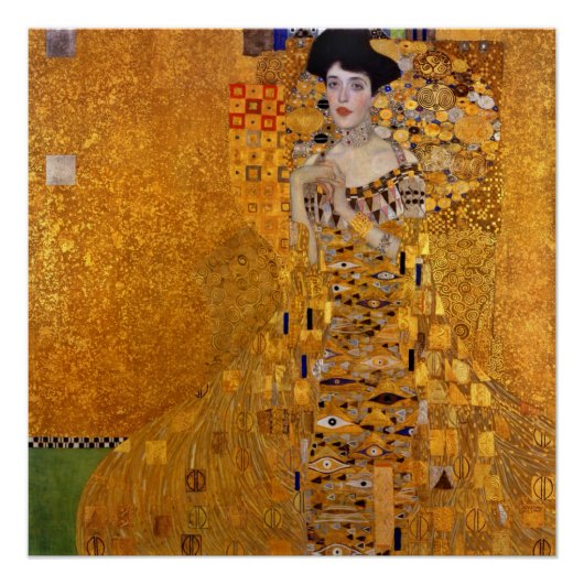 Gustav Klimt Portret van Adele GalleryHD  Perfect Poster (Voorkant)