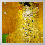 Gustav Klimt Portret van Adele Poster<br><div class="desc">Gustav Klimt Portret van Adele Bloch Bauer Poster. Gustav Klimt blijft een van de meest beroemde artiesten van de kunstennieuwe beweging. Portret van Adele Bloch Bauer is een van zijn meest geliefde schilderijen. Met Adele in een mooie gouden werkjurk, is het schilderij een van de duurste in de geschiedenis. Een...</div>