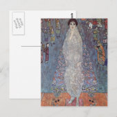Gustav Klimt - Portret van Baroness Bachofen-Echt Briefkaart (Voorkant / Achterkant)