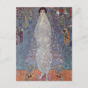 Gustav Klimt - Portret van Baroness Bachofen-Echt Briefkaart