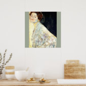 Gustav Klimt - Portret van een dame Poster (Keuken)