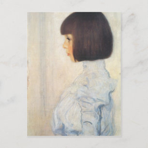 Gustav Klimt Portret van Helene Klimt Briefkaart