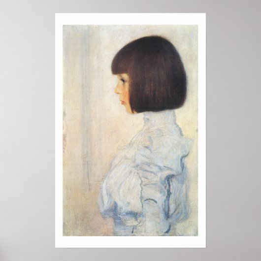 Gustav Klimt Portret van Helene Klimt Poster (Voorkant)